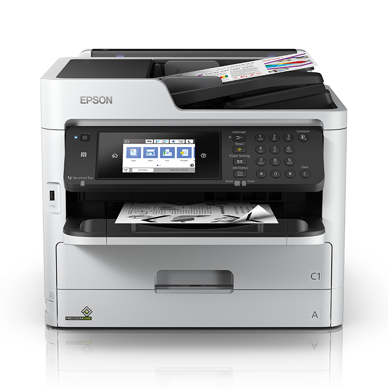 愛普生（Epson）WF-M5799aA4黑bai噴墨商wu一體機 雙面打印、復印、掃描、傳真 標配 打印機
